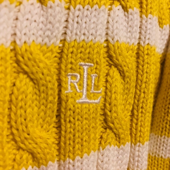 RALPH LAUREN chunky cable knit sweater BNWT - Picture 3 of 6